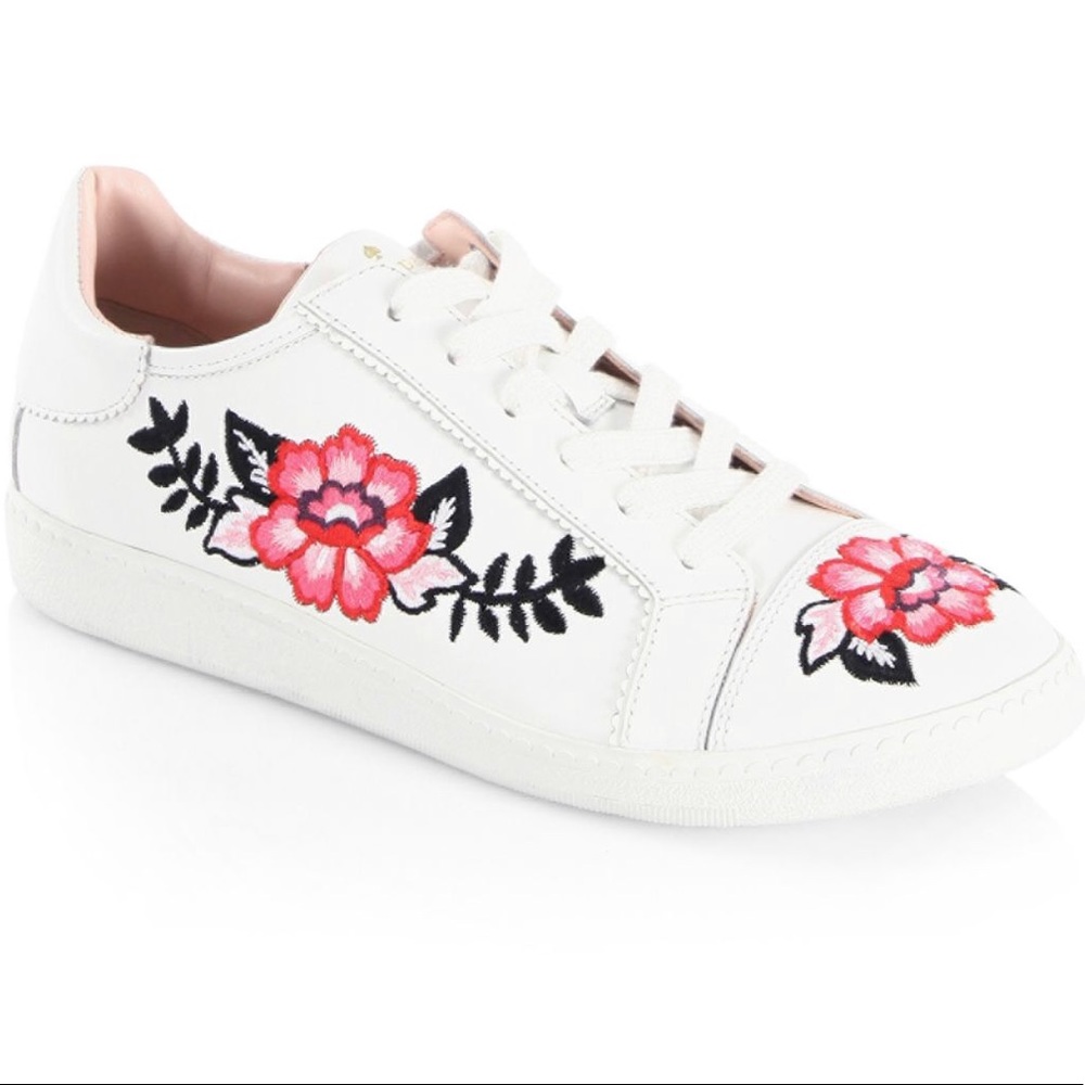 Kate Spade New York Everhart Leather Sneakers